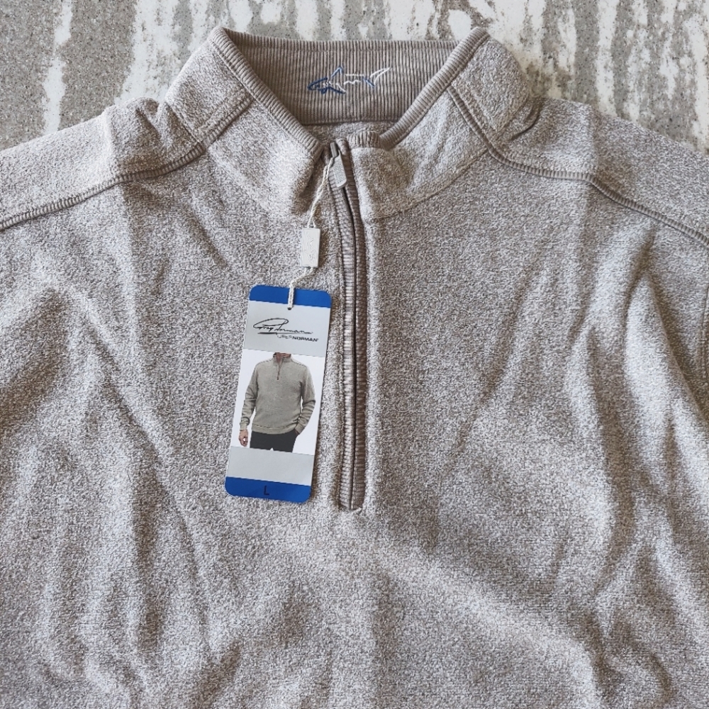 Greg Norman Collection 1/4 Zip Sweater